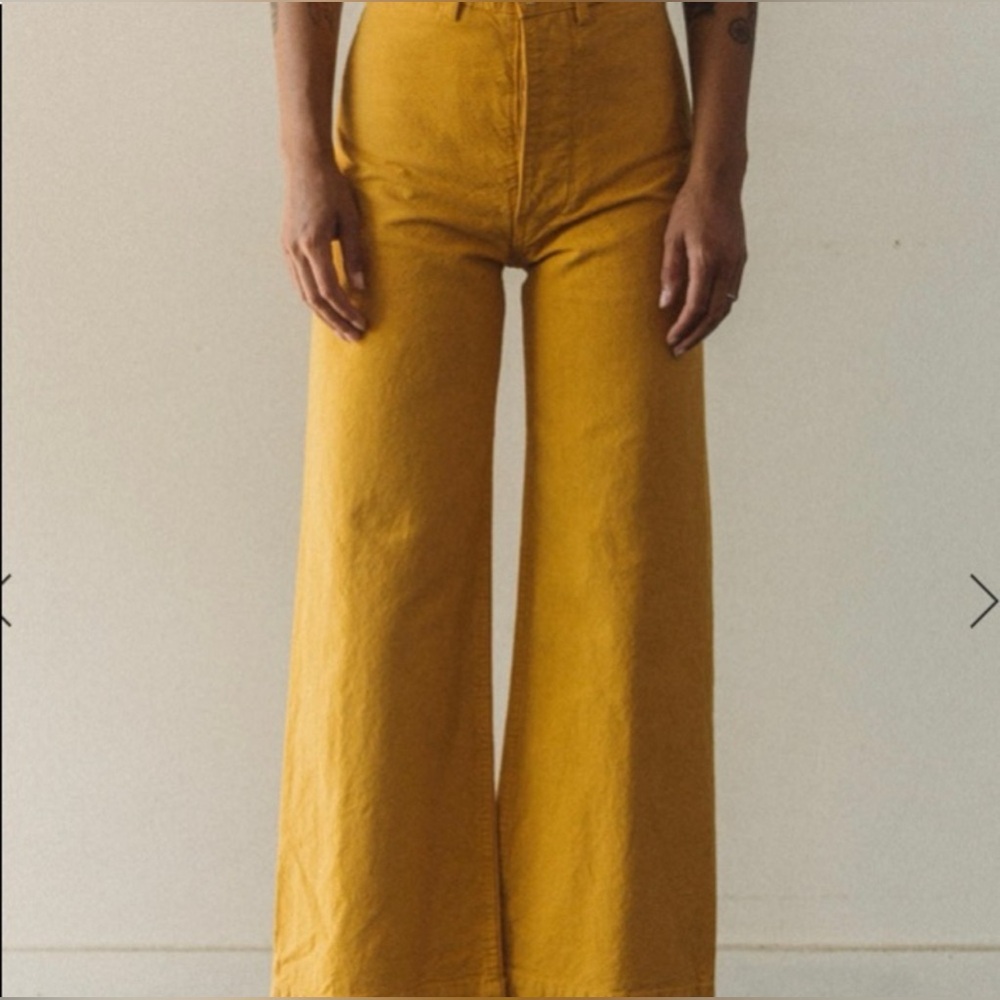 Jesse Kamm Pants Carribbean Gold size 12 fits 8-10